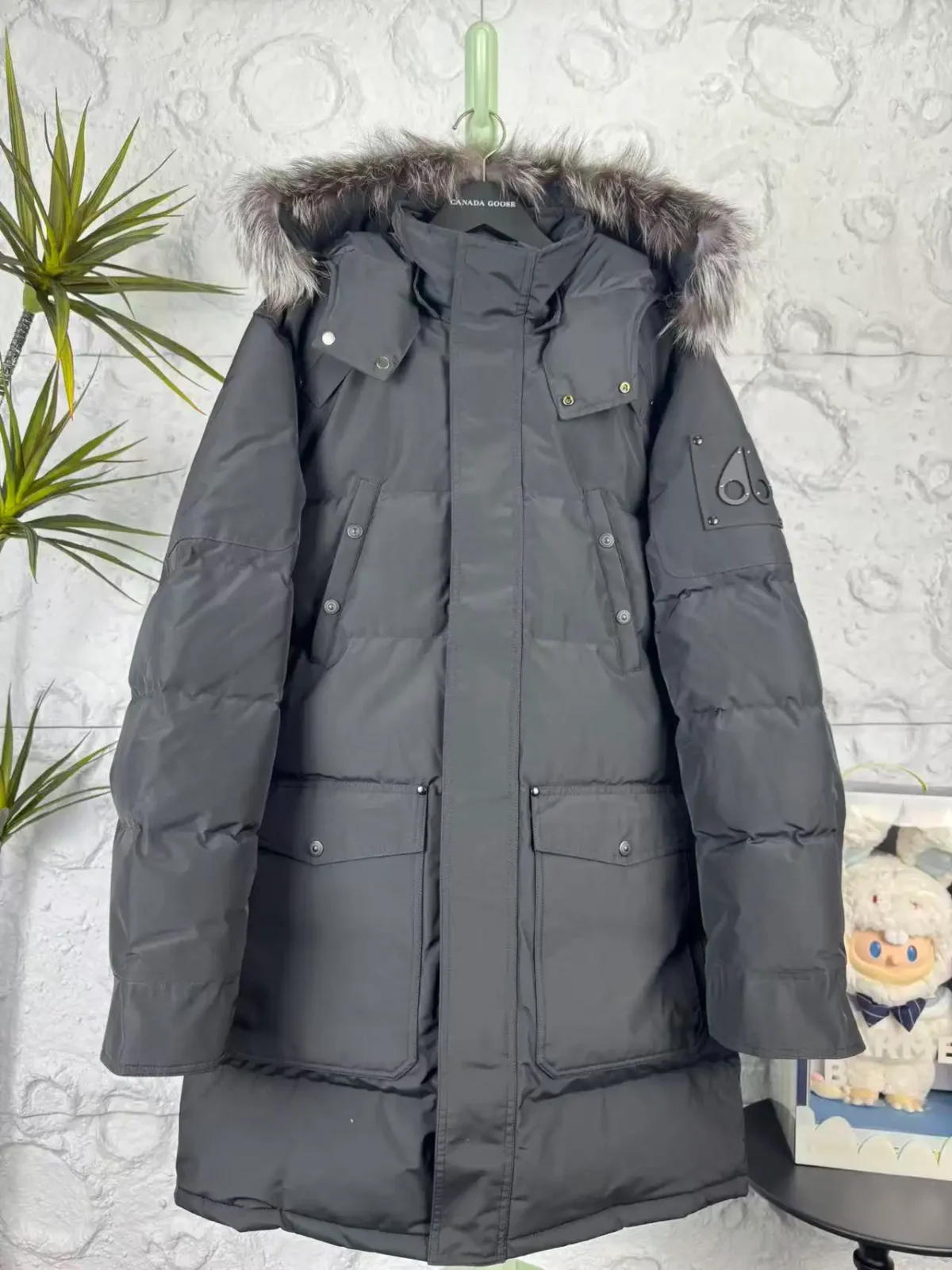 Moose Knuckles Alberta Long Down Coat - Image 1