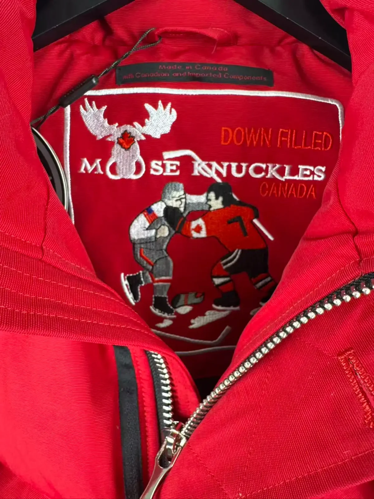 Moose Knuckles Men's Silver-Accent Down Jacket - Image 3