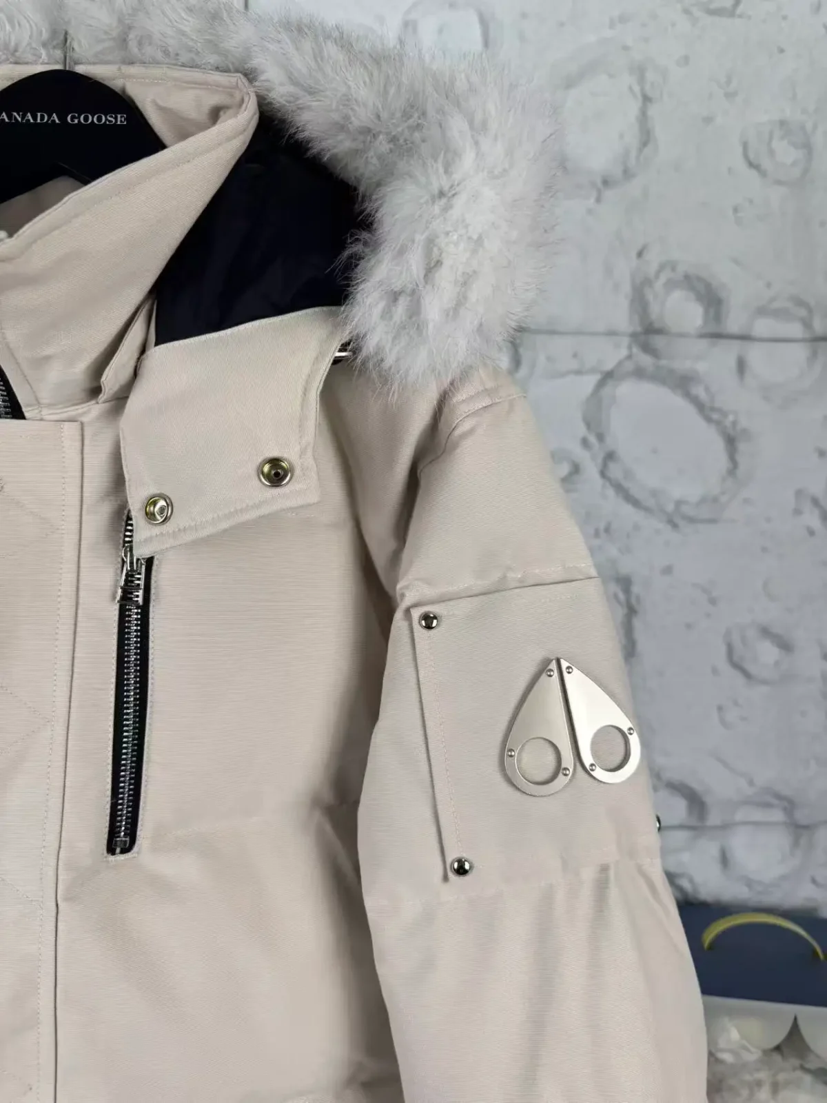 Moose Knuckles Men's Silver-Accent Down Jacket - Image 3