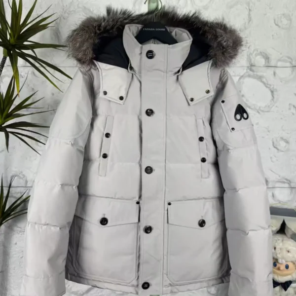 Moose Knuckles Men's Alberta Long Down Jacket