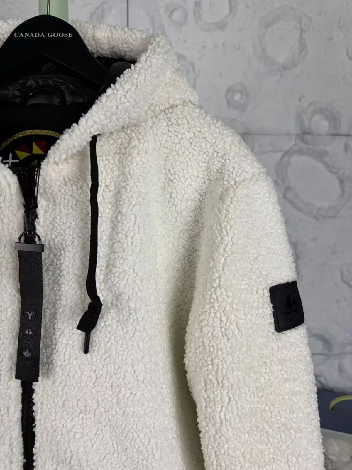 Moose Knuckles Men's Sherpa-Lined Hooded Jacket - Image 3