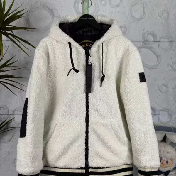Moose Knuckles Men's Sherpa-Lined Hooded Jacket