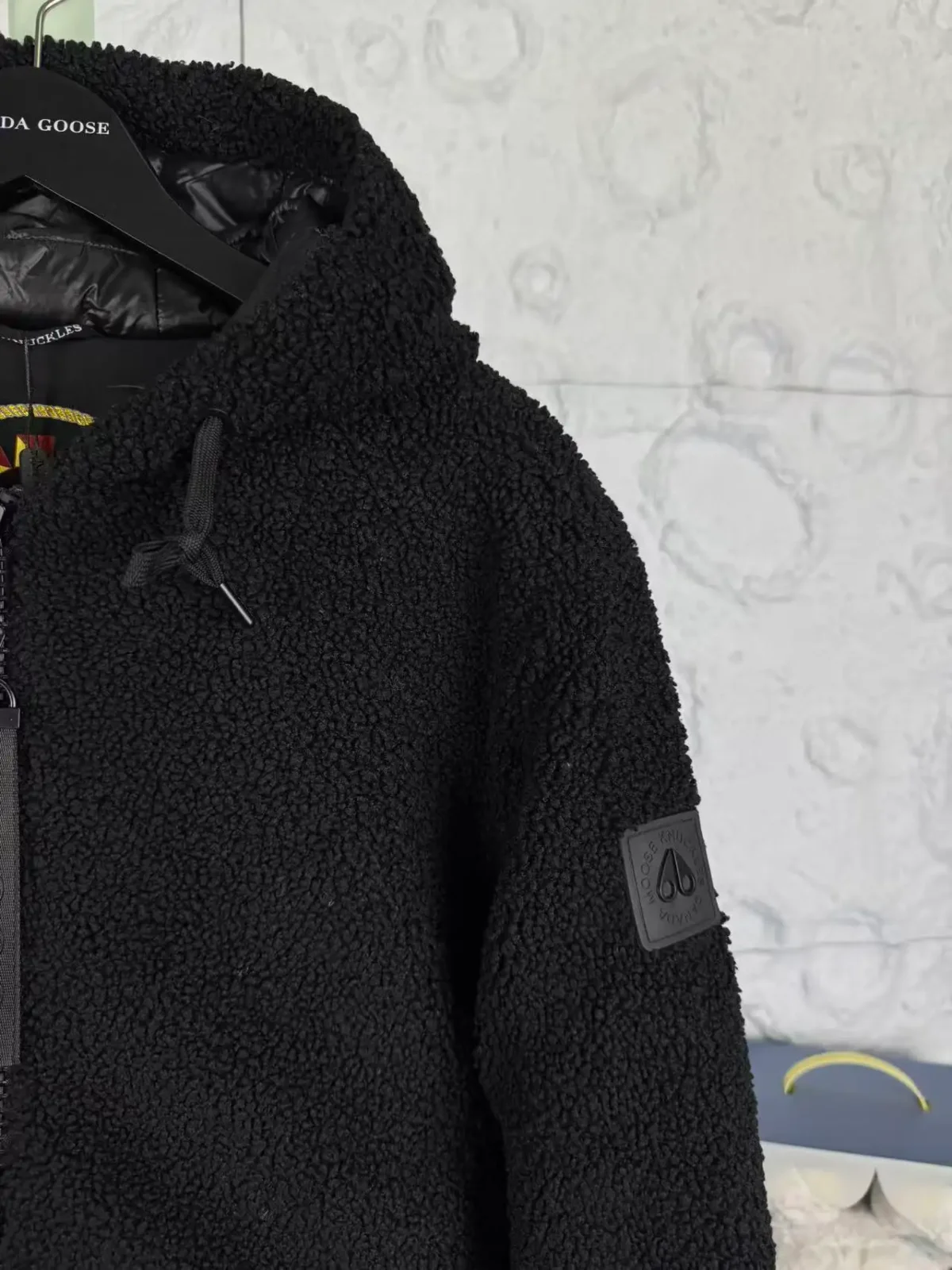 Moose Knuckles Men's Sherpa-Lined Hooded Jacket - Image 4