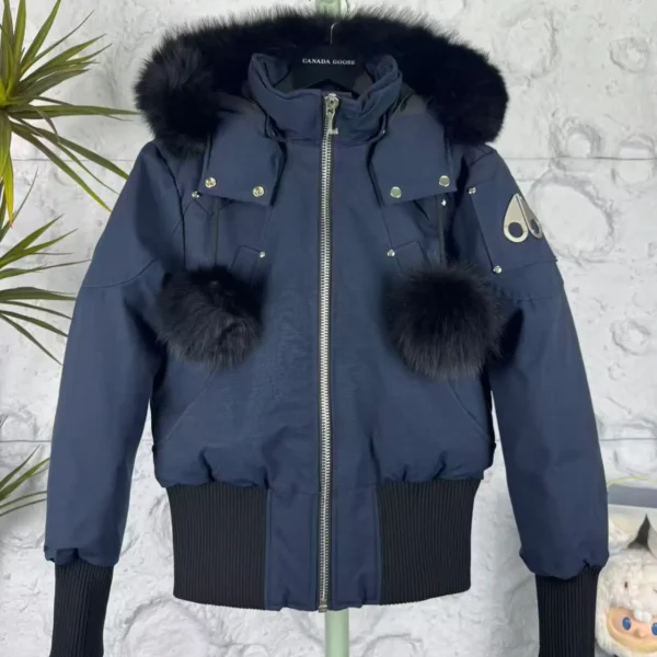 Moose Knuckles Women's Debbie Bomber Down Jacket