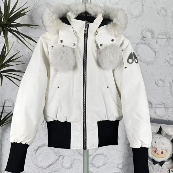 Moose Knuckles Women's Debbie Bomber Down Jacket