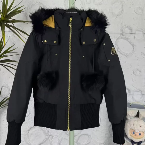 Moose Knuckles Women's Debbie Bomber Down Jacket