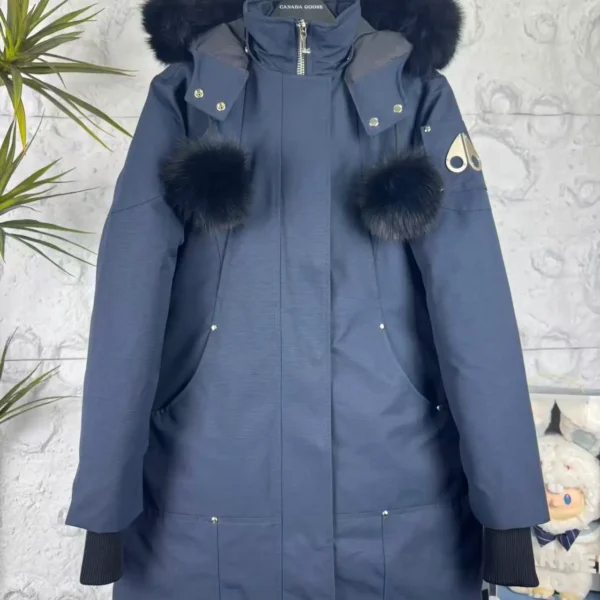 Moose Knuckles Women's Stirling Slim-Fit Down Parka