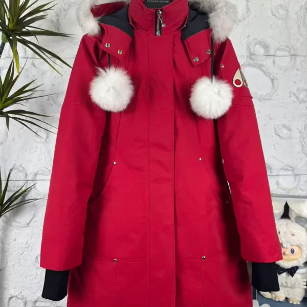 Moose Knuckles Women's Stirling Slim-Fit Down Parka